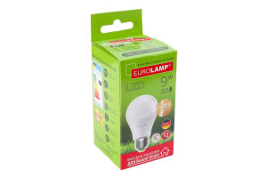 Лампа світлодіодна 9W Е27 3000К 825lm №LED-A60-09272(A) Eurolamp 1шт