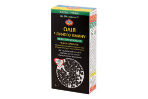 Масло черного тмина Extra Virgin Golden Kings of Ukraine к/у 0.1л