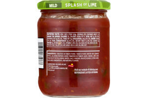 Tostitos Flavored Chunky Salsa Splash Of Lime Mild