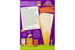 Annie's Homegrown Organic White Cheddar Squares Baked Snack Crackers