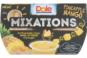 Dole Mixations Fruit Cups Pineapple Mango - 4 CT
