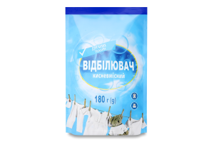 Відбілювач Субота 180 г кисневмісний д/білих тканин