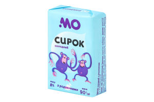 Творожок 8% сладкий с изюмом Молочний острів м/у 90г
