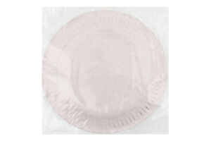 Тарелка бумажная d185мм ТМ "1" 6шт