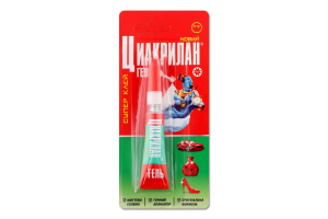 Суперклей Циакрилан гель 2г ДВА-Атлант