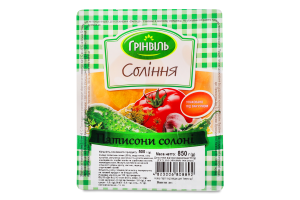 Патиссоны соленые Грінвіль лоток 850г