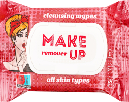 Серветки вологі д/зняття макіяжу 24шт з клапаном МіМі Beauty