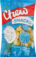 Снеки зі смаком сметани з цибулею Chew м/у 140г