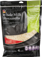 Ahold Traditionally Shredded Cheese Whole Milk Mozzarella