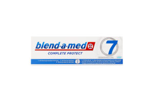 Паста зубна Кришталева Білизна Complete Protect 7 Blend-a-Med 75мл