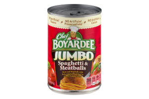 Chef Boyardee Jumbo Spaghetti & Meatballs