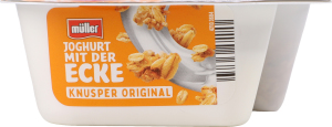 Йогурт Muller 150 г крем. з хрусткими мюслями (Нім