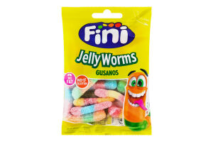 Конфеты желейные Jelly worms Fini м/у 90г