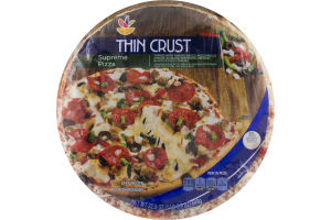 Ahold Supreme Pizza Thin Crust