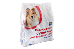 Корм сухий повнораціонний для дорослих собак З яловичиною Aro м/у 3кг
