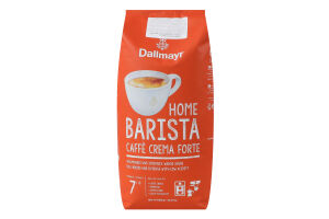 Кава смажена в зернах Crema forte Home barista Dallmayr м/у 1кг