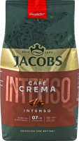 Кава натуральна смажена в зернах Intenso Cafe crema Jacobs м/у 1кг