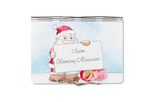 Конверт новорічний дерево 16*11см в асортименті Цицак