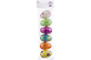 Smart Living Plastic Easter Eggs - 6 CT