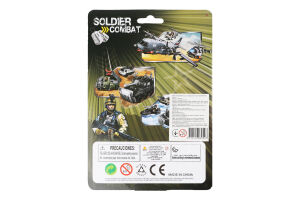 Набір іграшковий для дітей від 3років 16х23см №QT240410041 Soldier Combat Ningbo Union Point Imp&Exp Co. Ltd 1шт