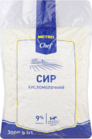 Сир кисломолочний 9% METRO Chef м/у 3кг