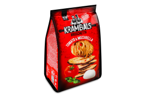 Брускети з томатами та моцарелою Krambals м/у 70г