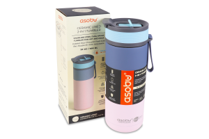 Термопляшка Asobu Aspen рожева 600мл
