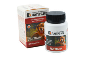 Добавка харчова д/собак Догпатік Підтримка функцій печінки 50таблеток Фарматон