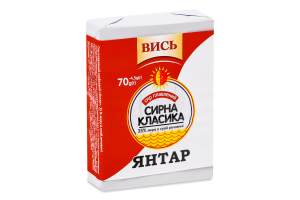 Сир плав. Вись 70 г 55% Янтар