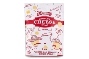 Кульки Dziugas з хрусткого сушеного сиру