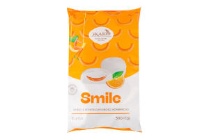 Зефір з апельсиновою начинкою Smile Жако м/у 300г