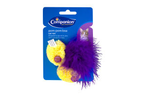 Companion Pom-Pom Boa Cat Toy