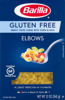 Barilla Pasta Elbows Gluten Free