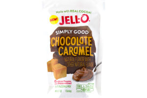 Jell-O Simply Good Pudding Mix Chocolate Caramel