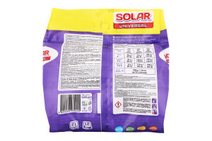 Порошок пральний Solar UniversalVanillaOrchid безф