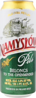 Пиво 0.5л 5.8% Пилснер Namyslow з/б