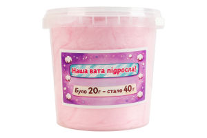 Вата сахарная Сова ведро 40г