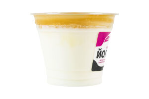 Йогурт 3.2% безлактозний термостатний з наповнювачем Манго-банан Lago ст 250г