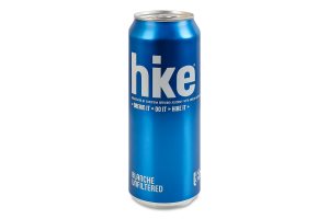Пиво специальное 0.5л 4.9% нефильтрованное пастеризованное Blanche Hike ж/б