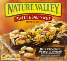 Nature Valley Sweet & Salty Nut Granola Bars Dark Chocolate Peanut & Almond - 6 CT