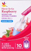 Ahold Raspberry Sugar Free Drink Mix - 10 CT