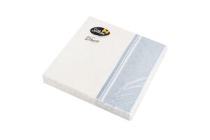 Серветки паперові Дамаск 33*33см 3шари 18шт Сілкен