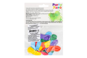Набір кульок латексних Водяні бомбочки 20шт Паті Хата