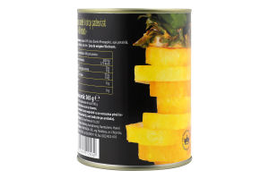 Ананасы кольца в легком сиропе Хіт продукт ж/б 565г