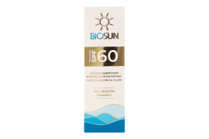 Флюїд д/обличчя сонцезахисний BioSun SPF60 30мл Bioton