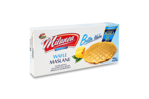 Вафли масляные Milanea к/у 100г