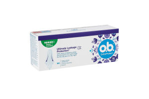 Тампони гігієнічні Super + Comfort ExtraProtect O.b. 16шт