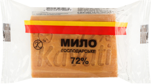 Мыло хозяйственное 72% твердое Натуральное Kavati 200г