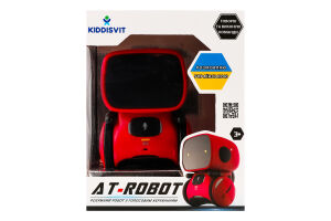 Игрушка для детей от 3лет Робот интерактивный красный At-Robot 1шт
