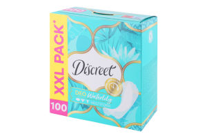 Прокладки щоденні гігієнічні ароматизовані Multiform Waterlily Deo Discreet 100шт